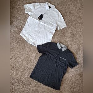 Good Man Brand Set Of Casual Button Down And Polo Shirts
